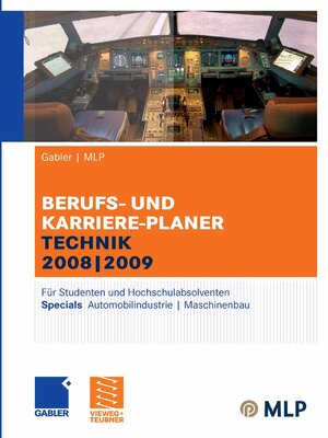 cover image of Gabler | MLP Berufs- und Karriere-Planer Technik 2008 | 2009